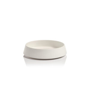 White Ceramic Service Bowl