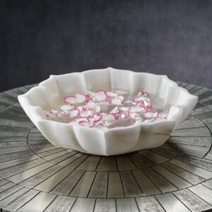 Lotus Marble Bowl